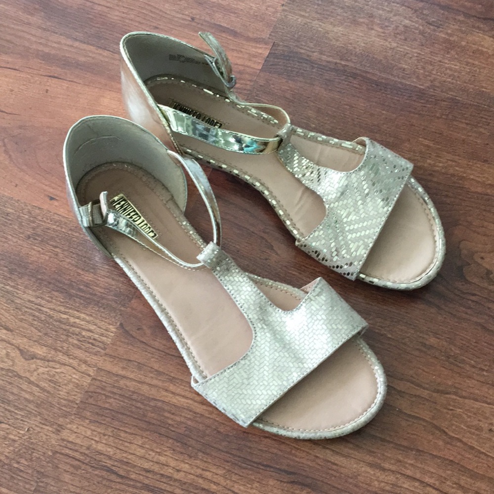 Gold Sandals